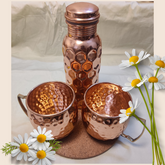 The Ayurvedic- Copper bottle & Mug gift set